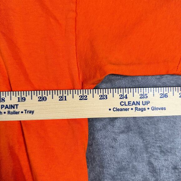 VINTAGE Auburn Iron Bowl Shirt Men's XL 2003 Orange Graphic Logo Hanes - Picture 4 of 7